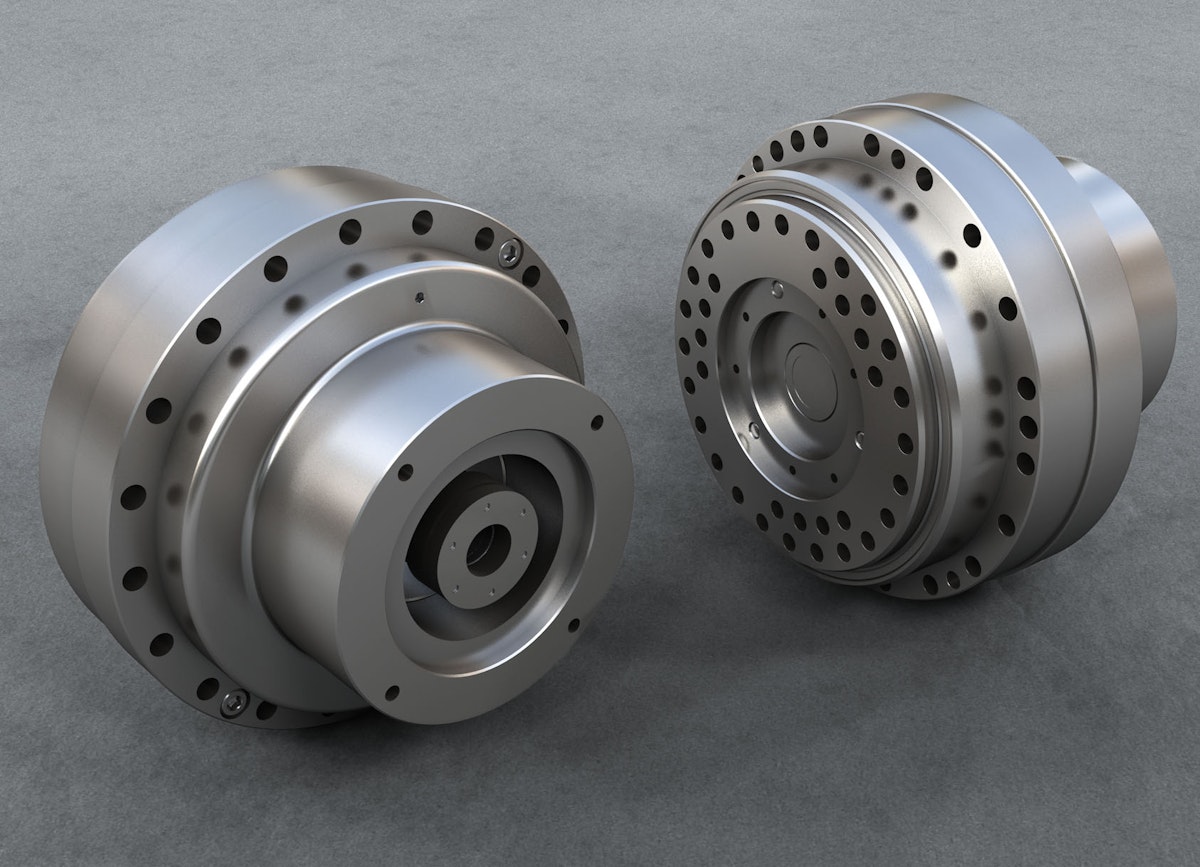 Getriebekopfserie mit Wellen- und Gehäuserotation