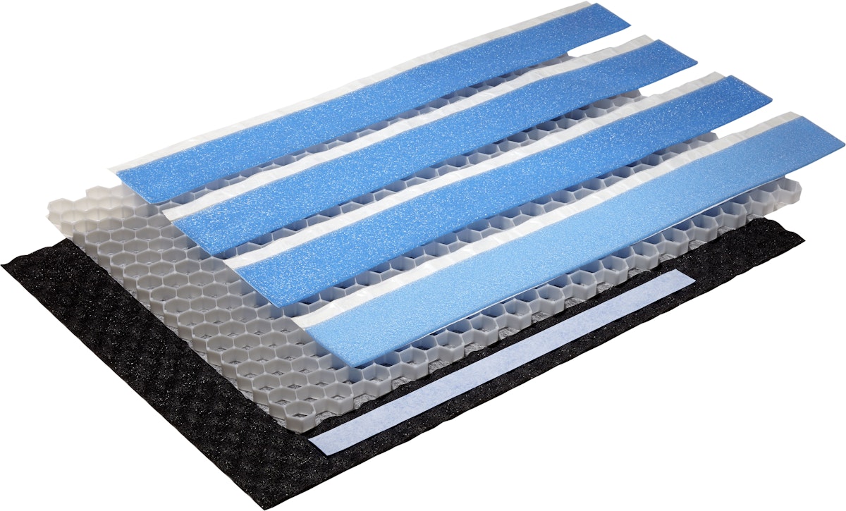 Neuheit: Poresta® Schallschutzset für bodenebene Duschsysteme