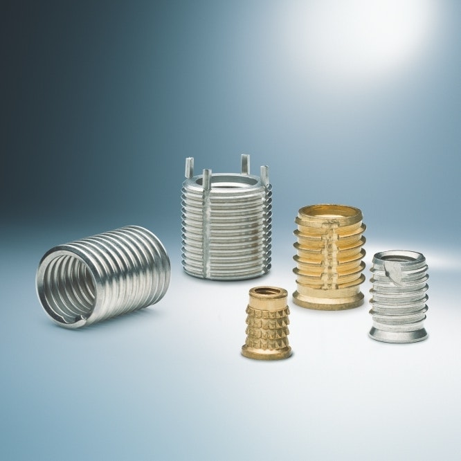 Gewindeeinsätze für hochsichere Schraubverbindungen in Leichtbaumaterialien