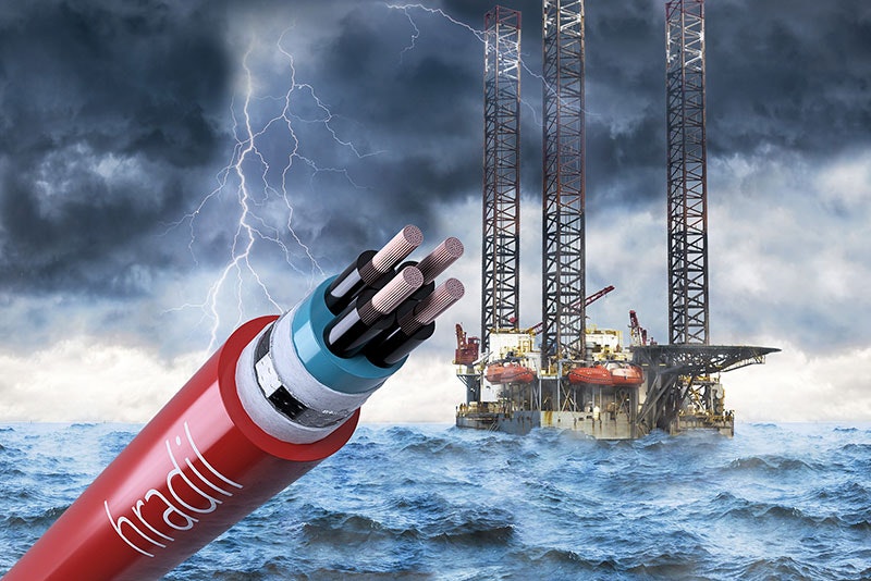 Hradil Offshore-Steuerkabel erfüllen die IEC 60079-14 zu 100%