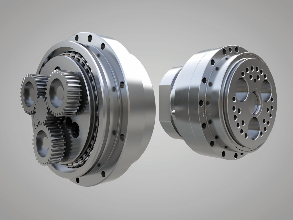 Kompakte Zykloidgetriebe für Werkzeugmaschinen