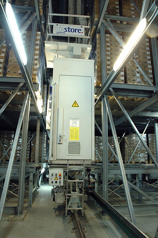 Automatisches Tiefkühllager von viastore sorgt für mehr Energieeffizienz und Pr