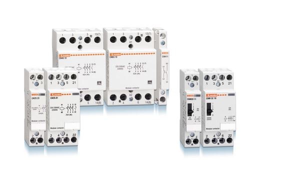 Neue Typen der Installationsschütze