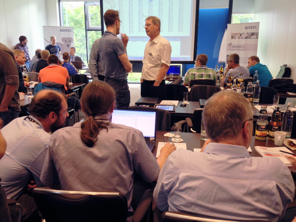 versiondog Roadshow zum Thema Datenmanagement 4.0 in der automatisierten Produk