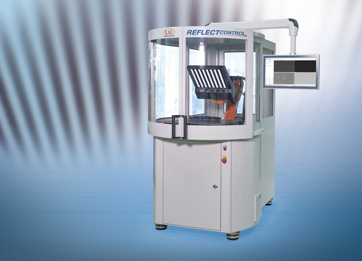 Neuheit: Robotergeführte Defekterkennung auf spiegelnden Oberflächen