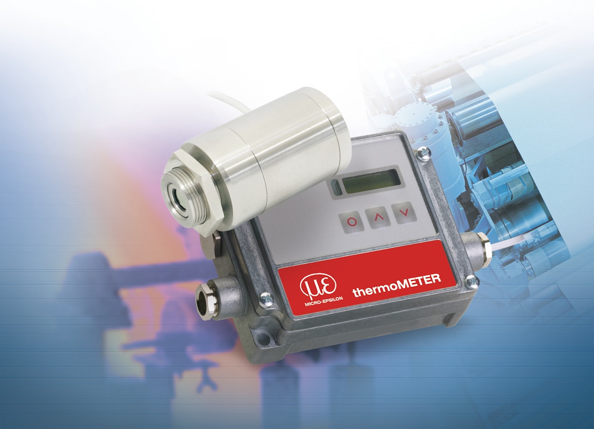 Berührungslose Temperaturmessung von Kunststofffolien