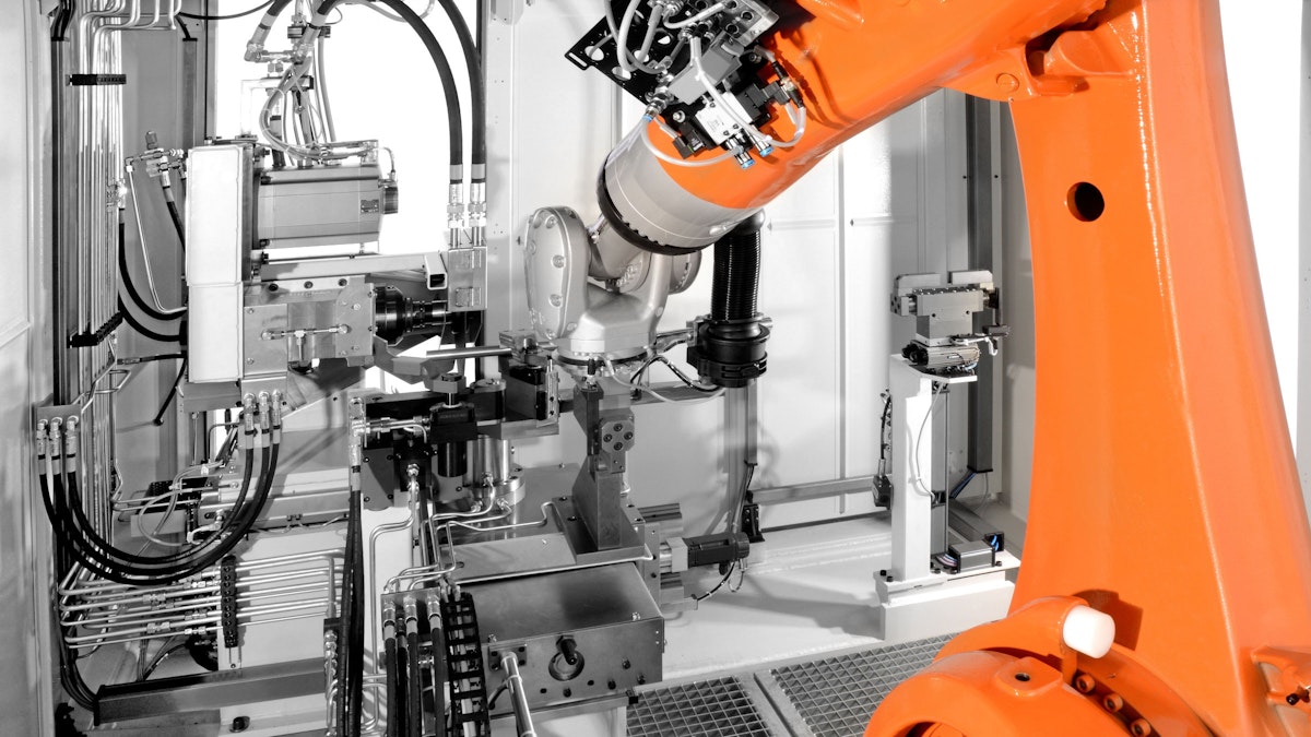 Industrierobotik im Maschinenbau 