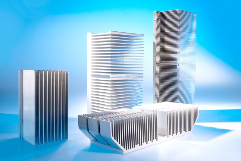 Extrudierte Kühlkörper