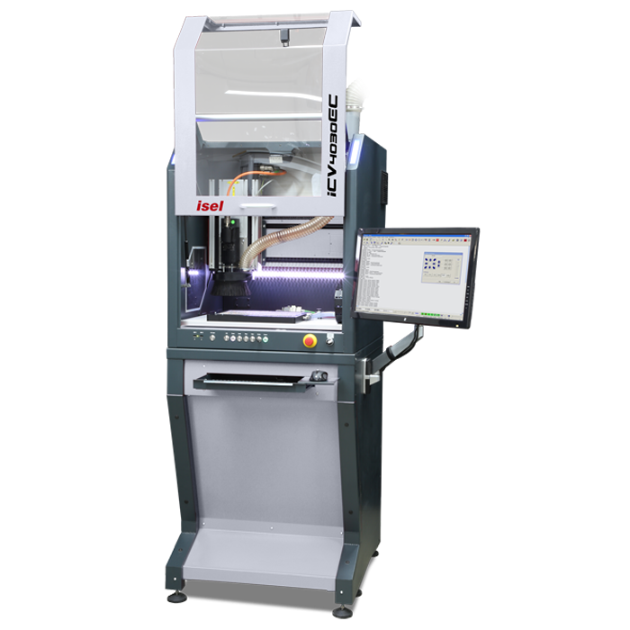 Netzanschlussfähige CNC-Tischmaschine ICV in Tischausführung -  mit Servomotorantrieb