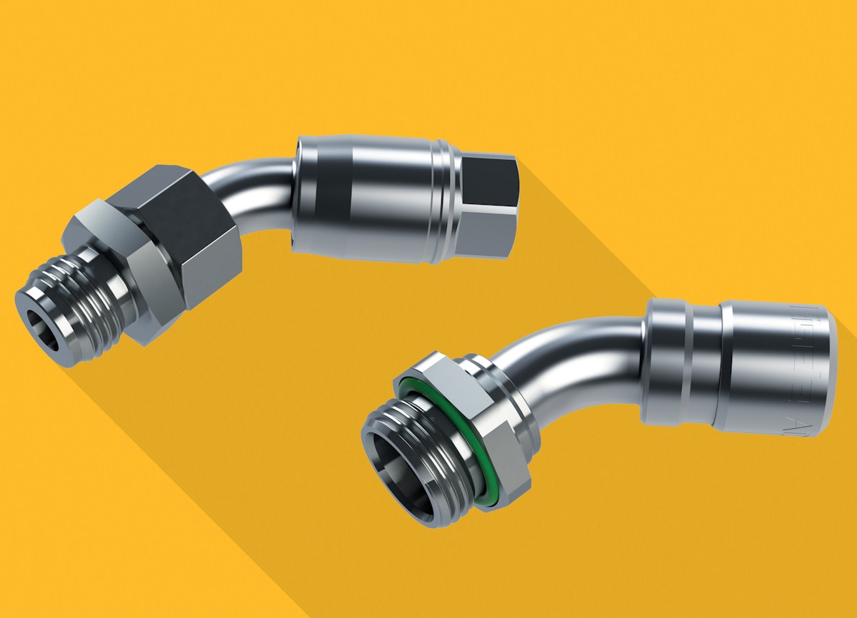 Bogen-Einschraubanschlüsse für optimale Durchflussraten