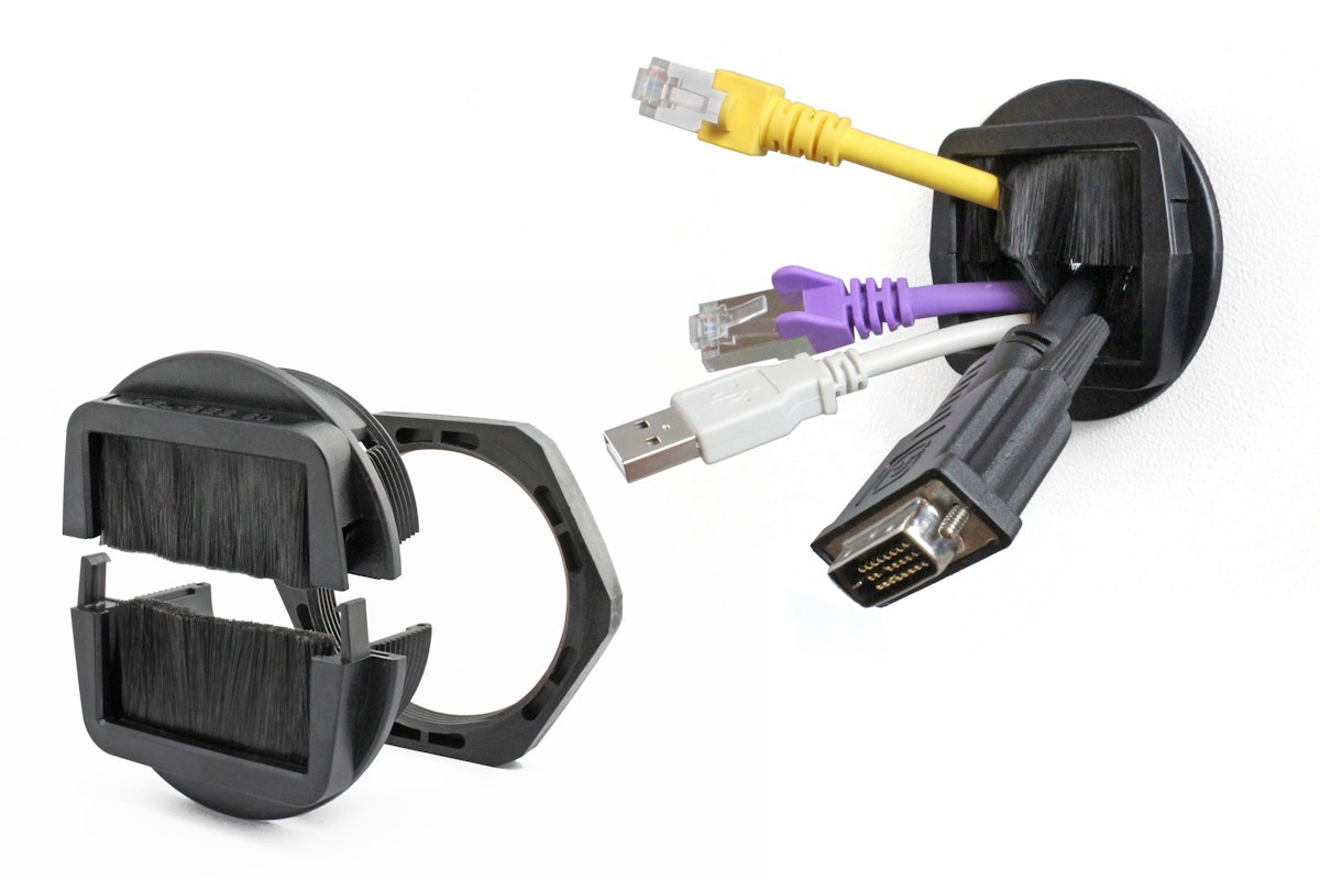 Bürsten zum Schutz vor Staub und Schmutz