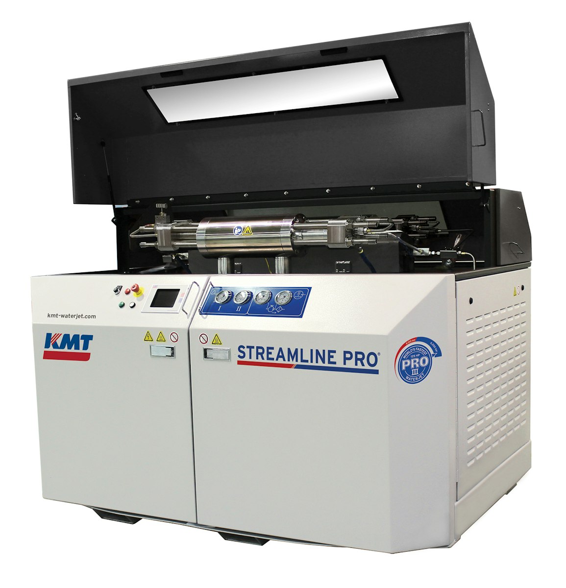 Schnell und ökonomisch Wasserstrahlschneiden bei 6.200 bar