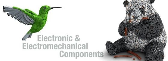 Die ganze Welt passiver Bauelemente