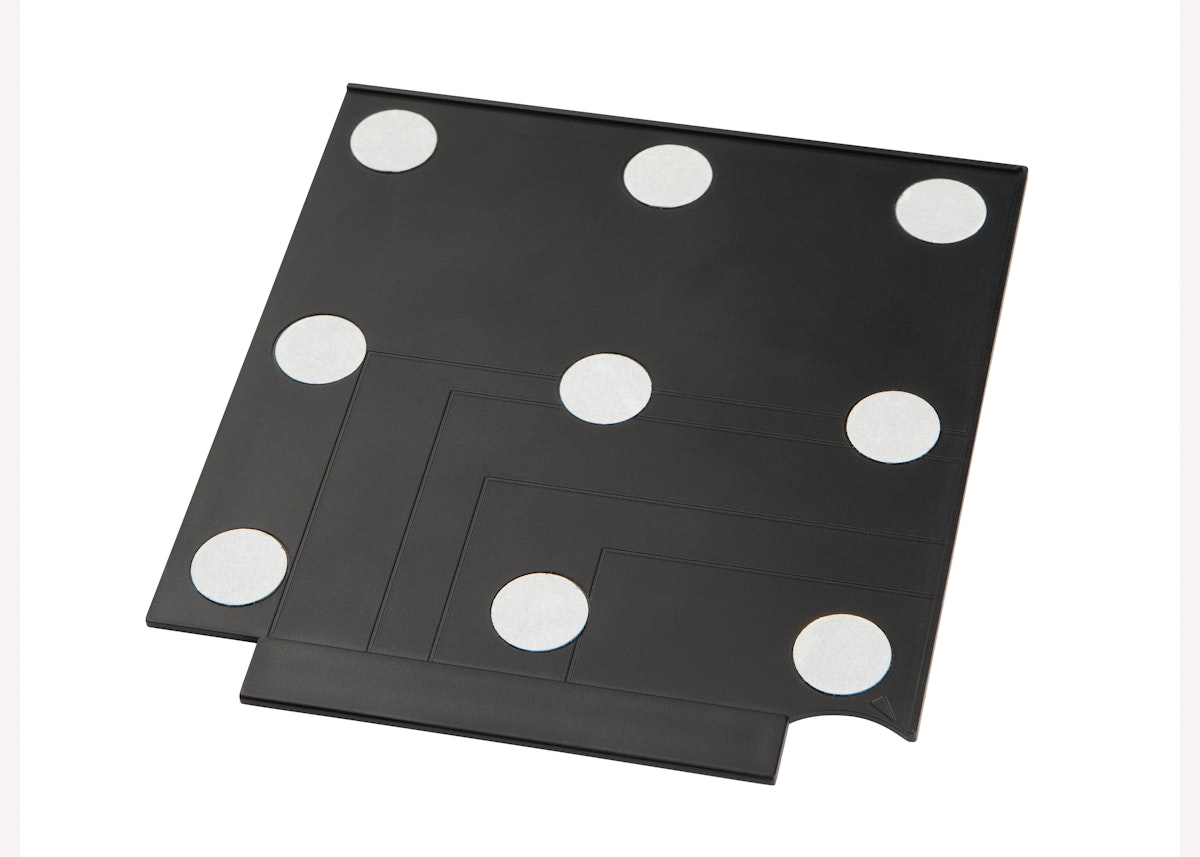 Trägerplatten für variable Kennzeichnungsmaterialien