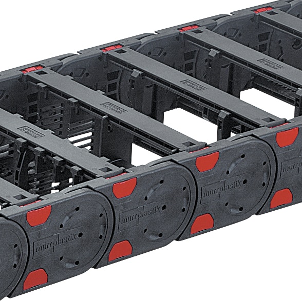 Energiekette mit Geräuschdämpfung