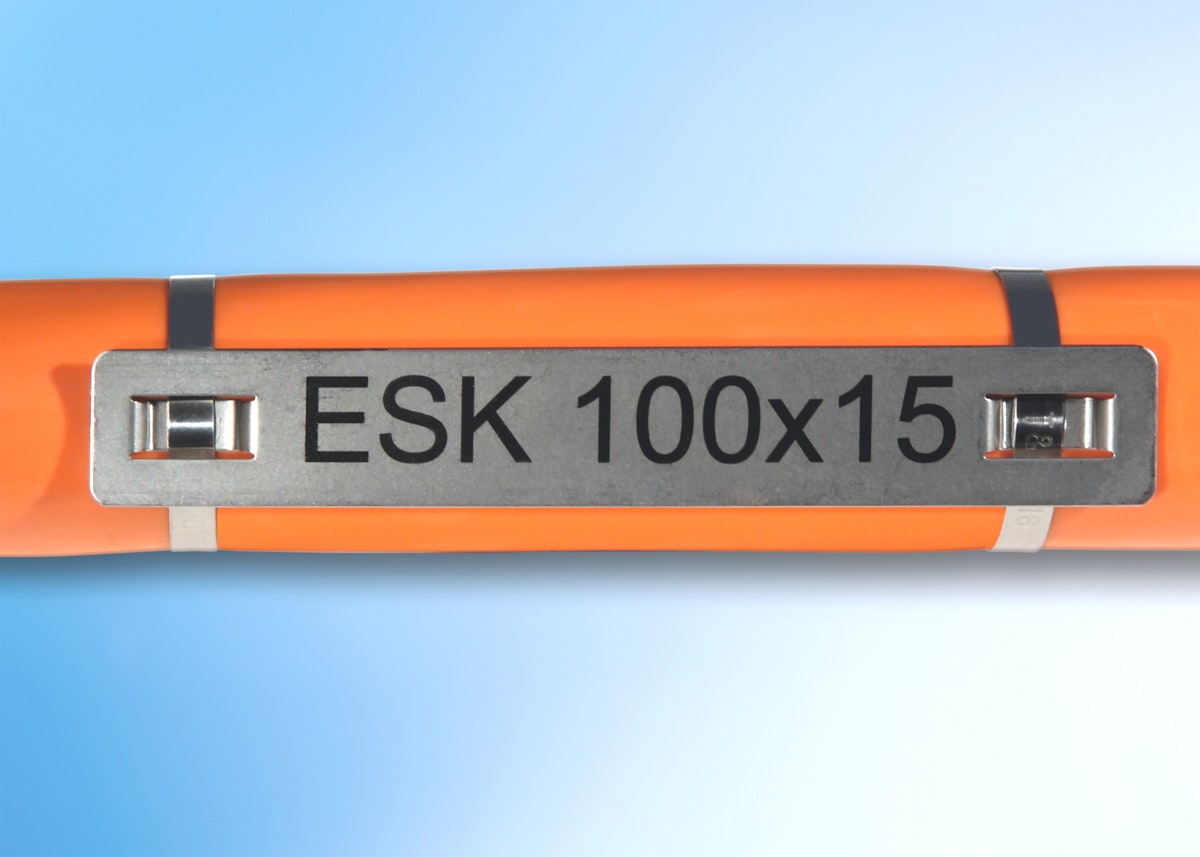 Kennzeichnungsmaterial aus Edelstahl