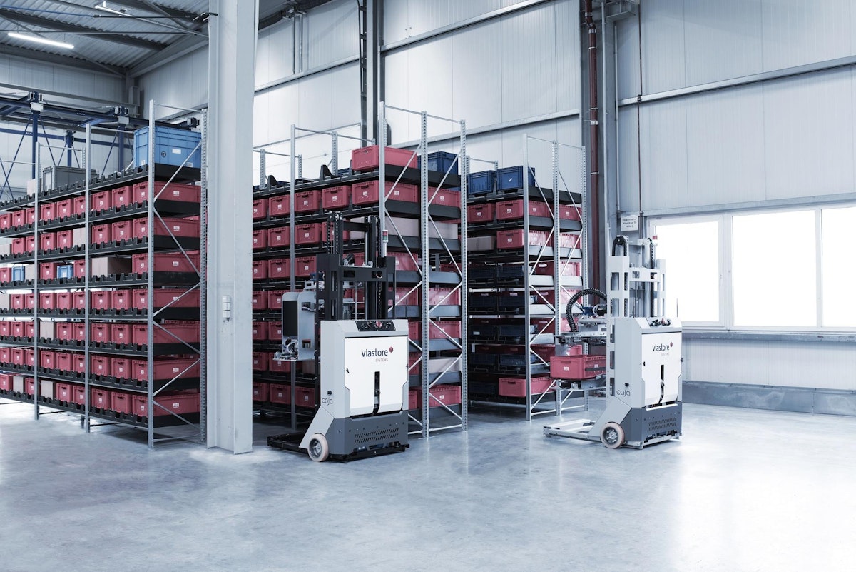 viastore präsentiert autonome Lager- und Kommissionier-Lösung