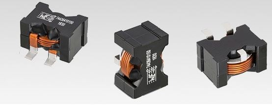 Hochstromflachdrahtspeicherinduktivität mit höherem Sättigungsstrom