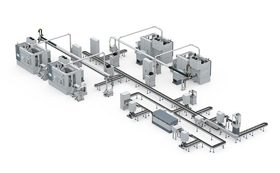 CVT-Getriebebau: EMAG Produktionslinie sorgt für Tempo und Qualität