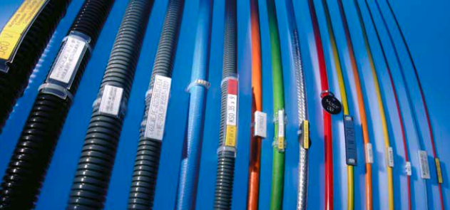 Direkte Ader- und Leitungskennzeichnung