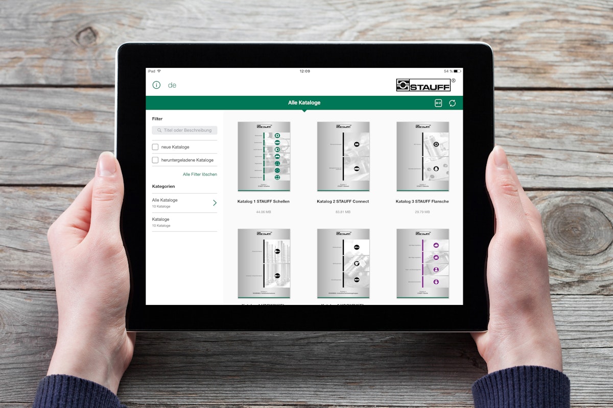 Die neue Stauff Katalog App 