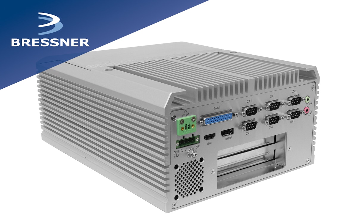 Flexibel erweiterbare Embedded Box-PCs neu bei BRESSNER