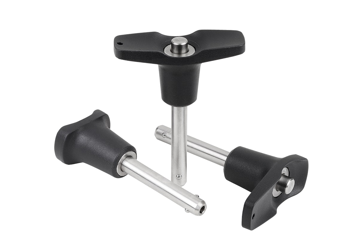 Alles im Griff - KIPP präsentiert variables Griffsystem für Kugelsperrbolzen