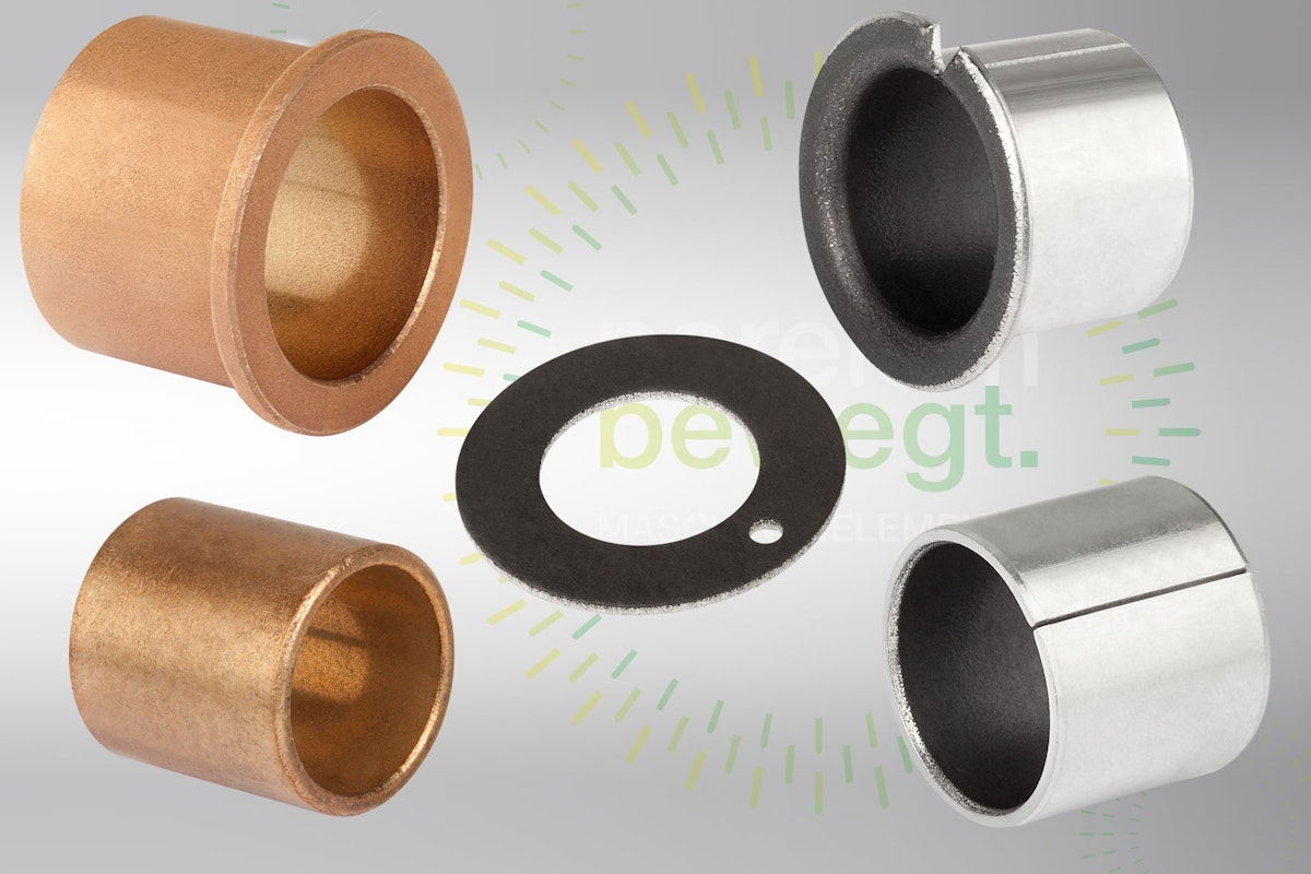 Gleitlager von norelem kommen ohne Wartung aus