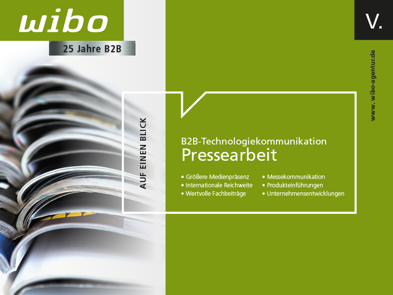 Neues Themenblatt: Pressearbeit für Ihre B2B-Themen