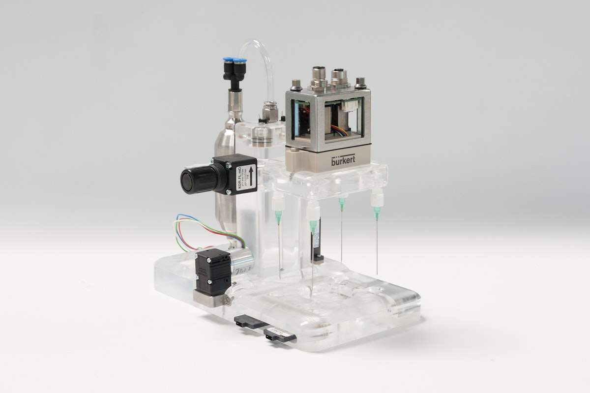 Systemplattform für die Druck-Zeit-Dosierung