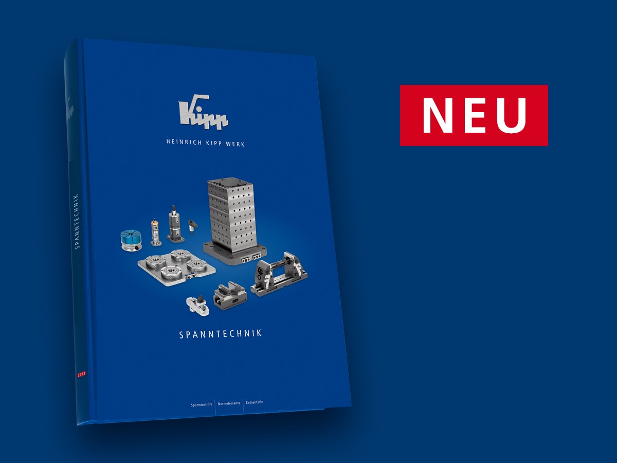 Der neue KIPP Katalog Spanntechnik ist da!