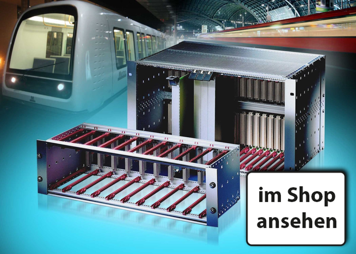 Baugruppenträger für Bahntechnik ⚙️  maßgeschneidert für Strecke, Zug ...