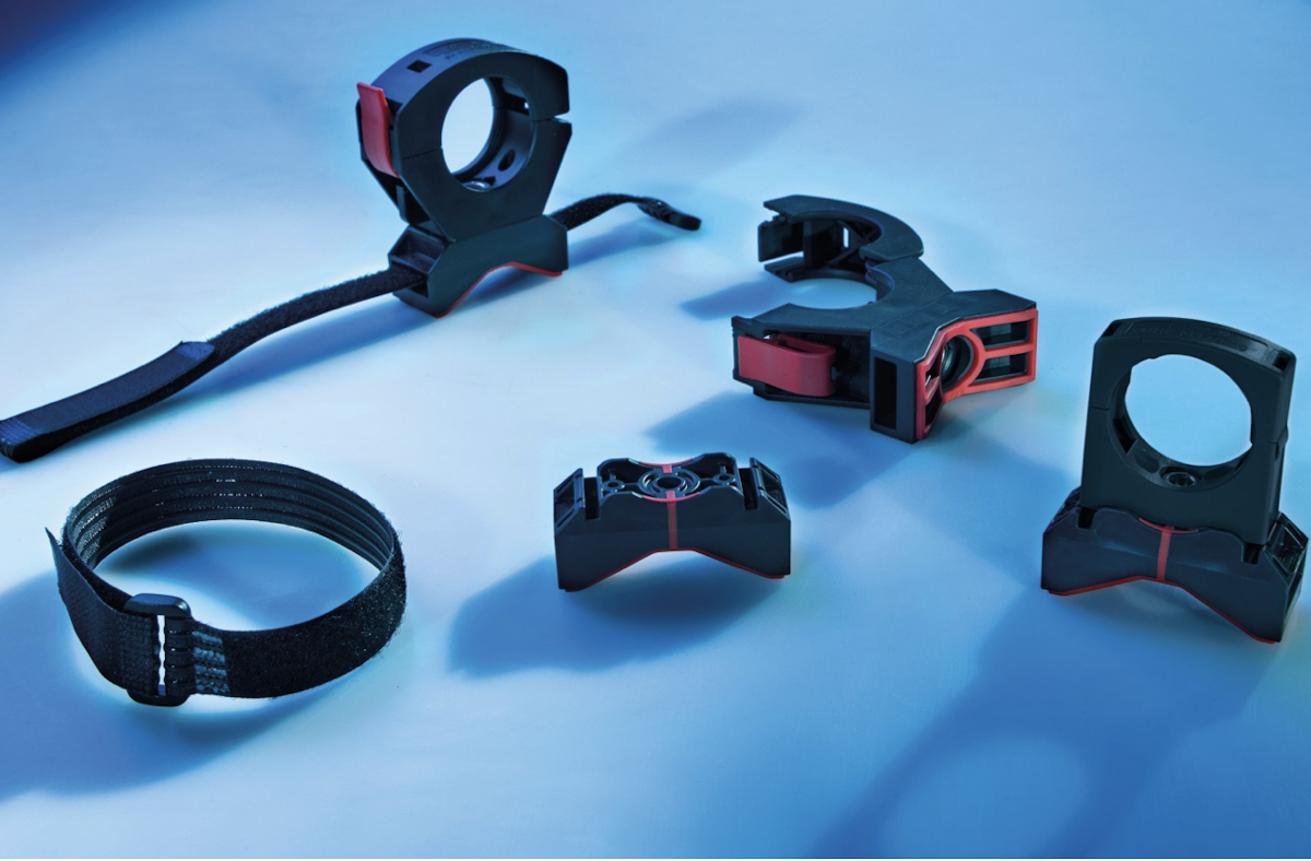 Befestigungsmöglichkeiten für Cobots im Bereich Kabelmanagement