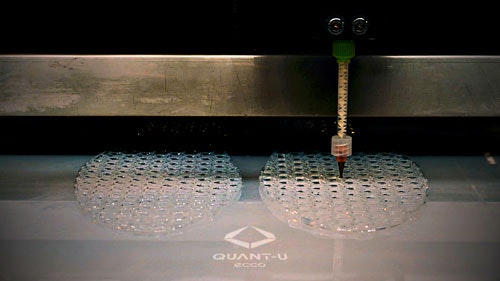 Additiv gefertigte Zwischensohlen für Schuhe 