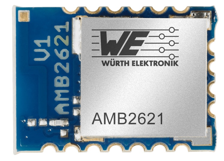 Neue Firmware für Bluetooth-Low Energy-Modul AMB2621-TR von Würth Elektronik eiSos