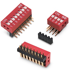 WE_eiSos bringt neuen DIP-Schalter auf den Markt