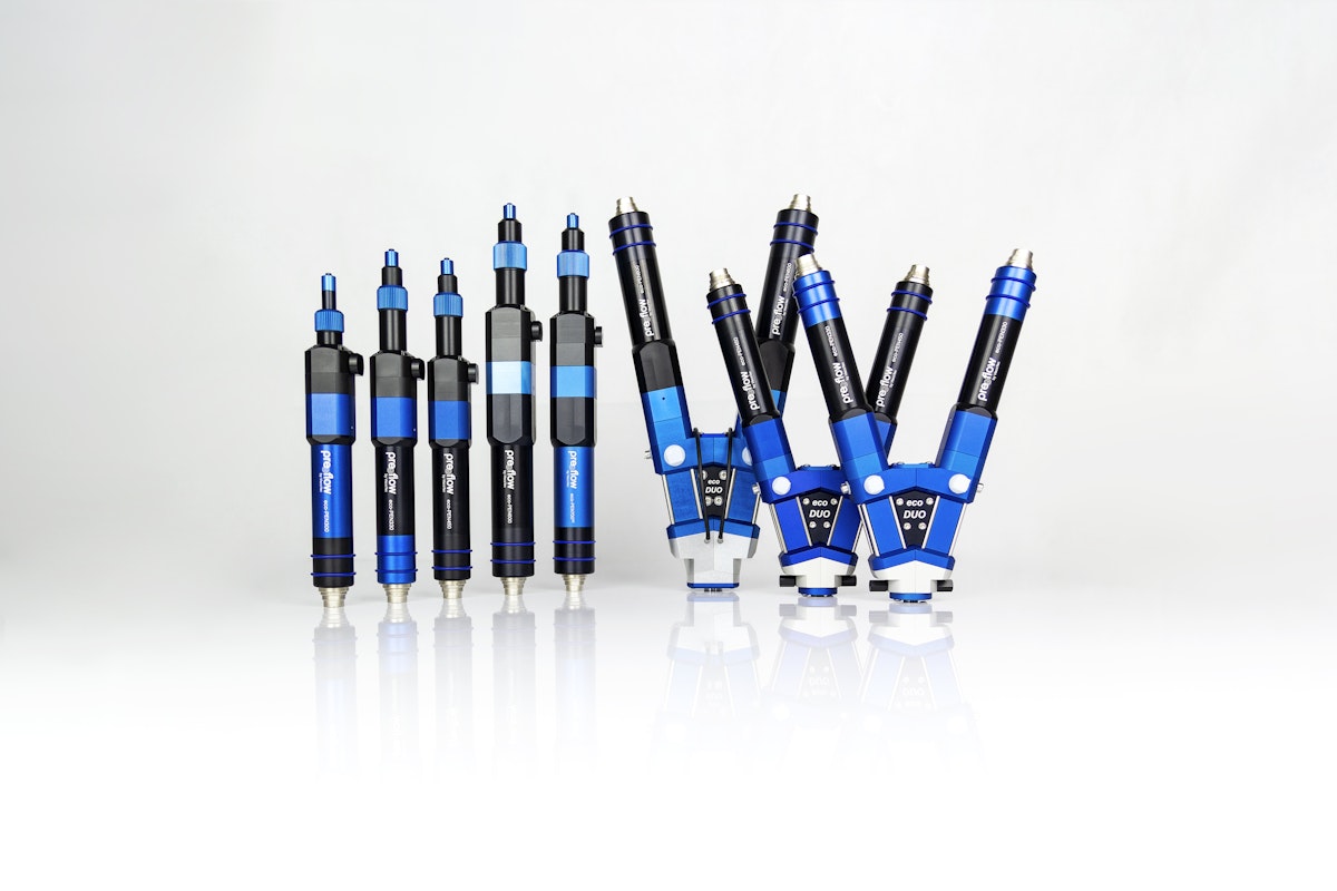 Mikrodosierung von Klebstoffen