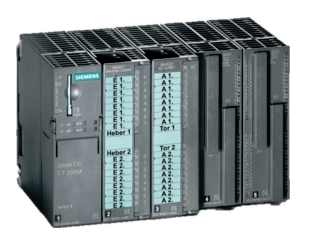 Einschubstreifen von Murrplastik für SPS-Module von Siemens