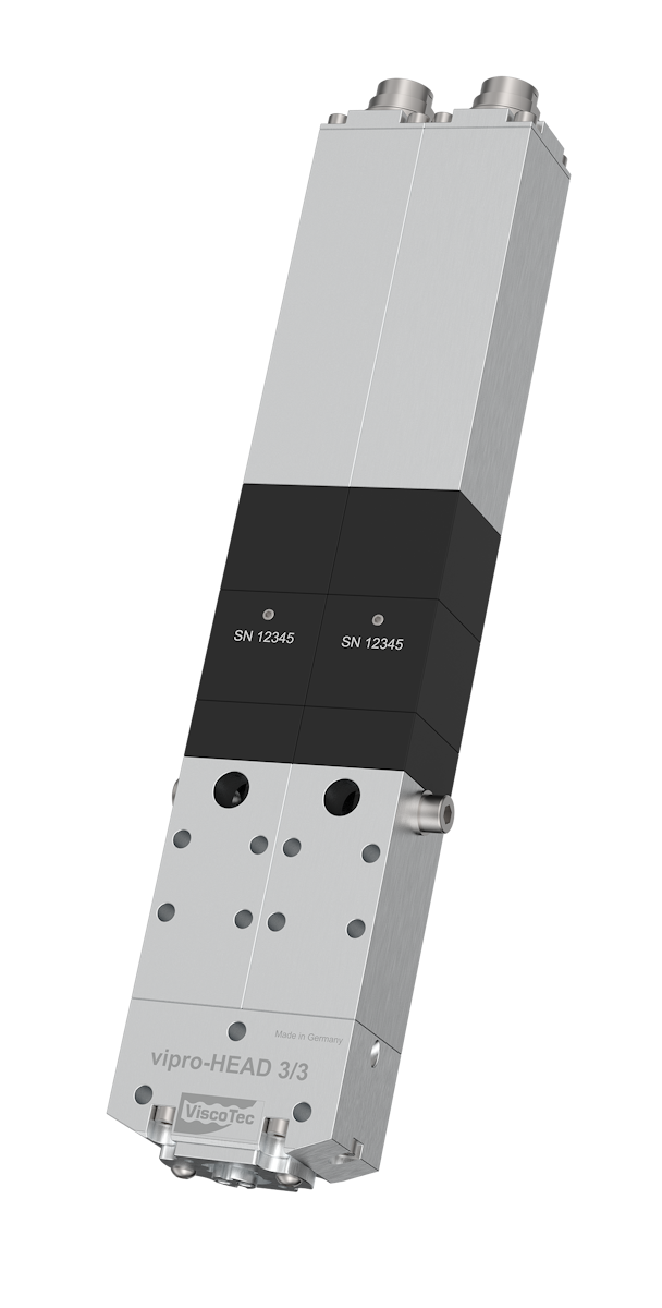 Neuer 2K-Druckkopf für viskose Fluide und Pasten