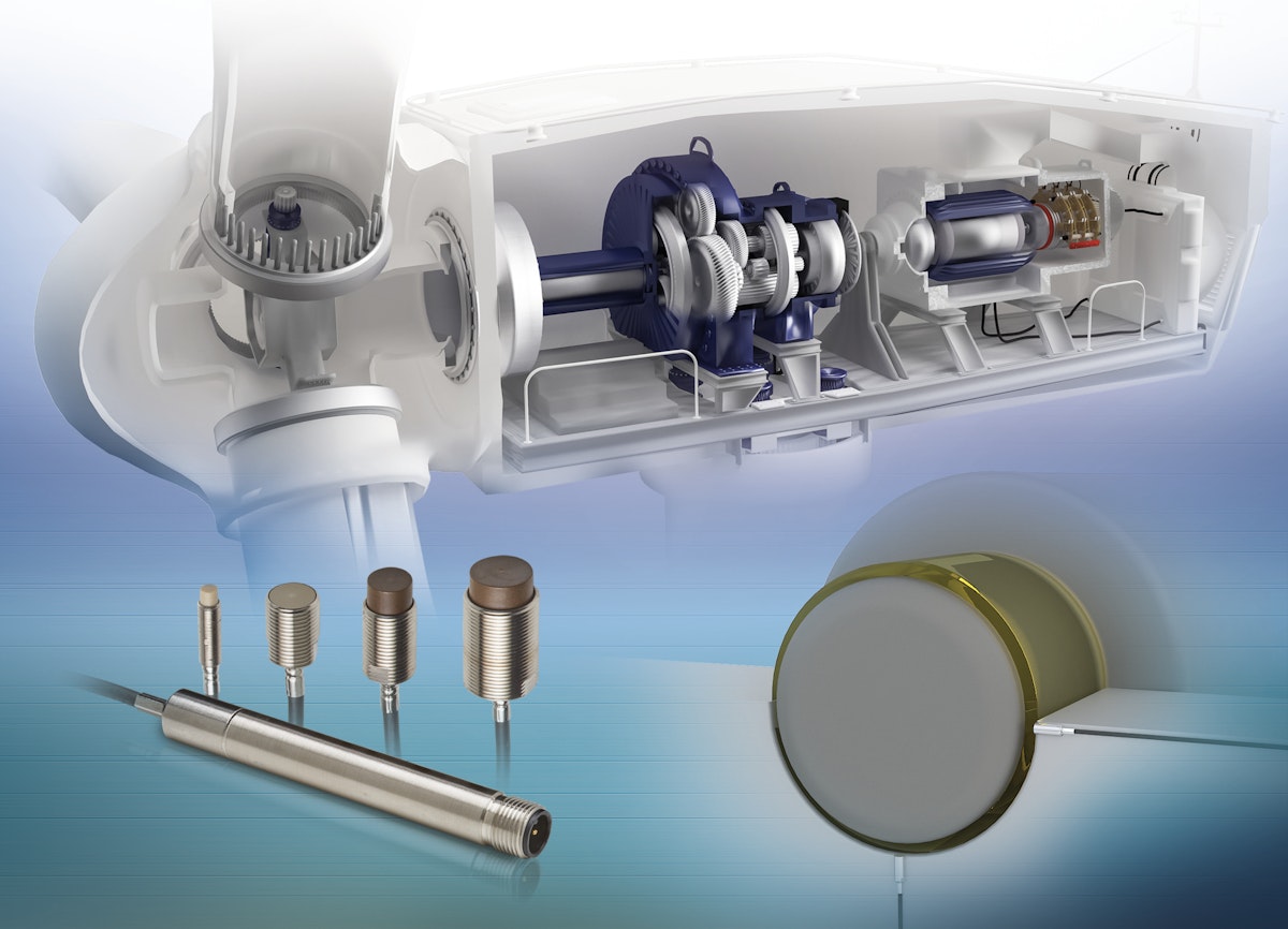Lagerspaltmessung in Windkraftanlagen