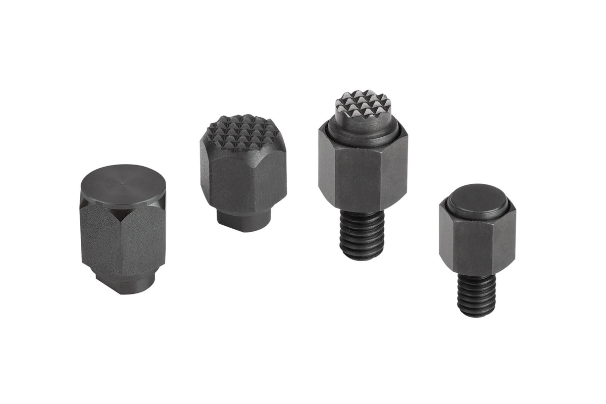 Selbsttätig rückschwenkend für schnelles Umrüsten - Pendelauflagen als Spannmittel