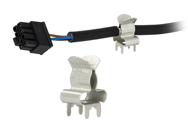 Neue EMV Schirmklammer für Leiterplatten