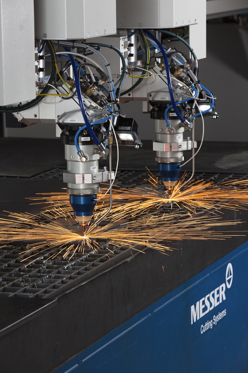 Faserlasermaschine für unterschiedlichste Fasenschnitte