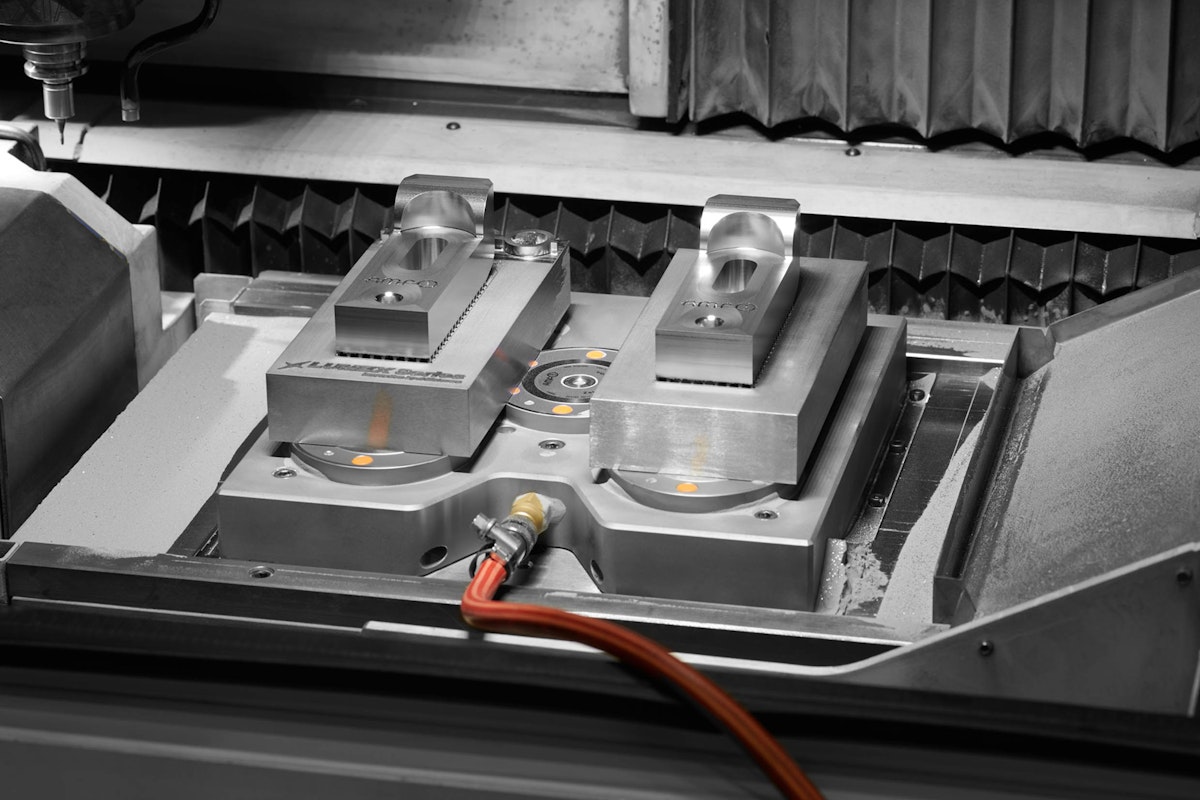 AMF-Nullpunktspannsysteme unterstützen revolutionäre Hybrid-Fertigung bei MATSUURA Europe