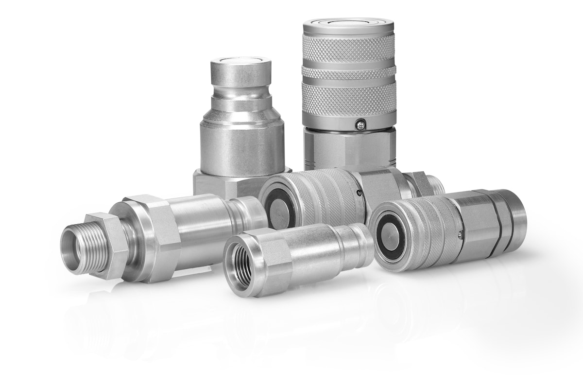 Stauff erweitert Serie von Flat-Face-Schnellverschlusskupplungen
