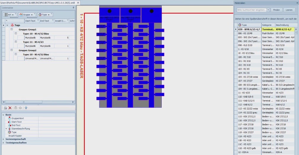Universal Marking Software