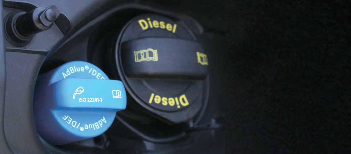 Kleines Bauteil, große Wirkung: Hoch leistungsfähige Dichtmembran für AdBlue®-Tankdeckel