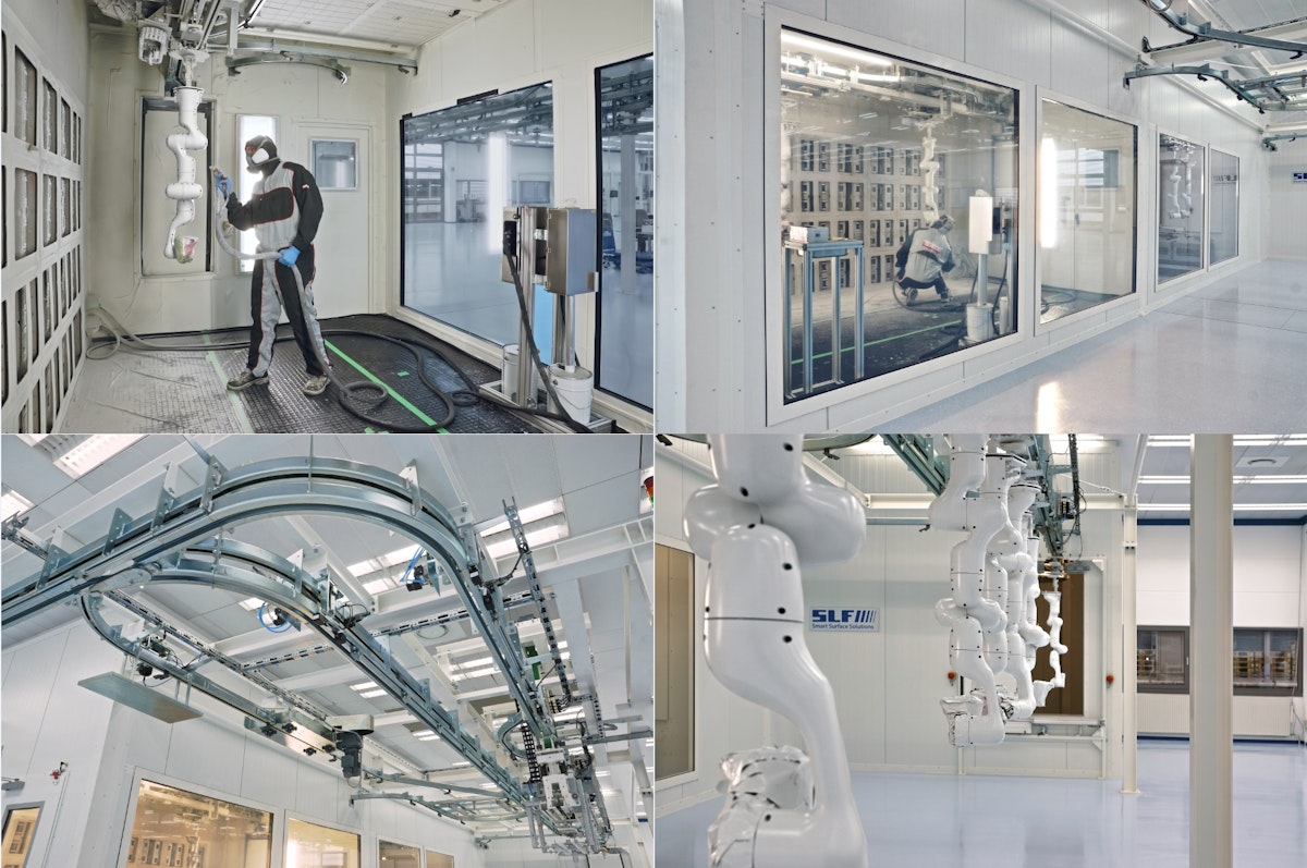 Neuer Anlagenfilm - Lackieranlage für kollaborative Roboter