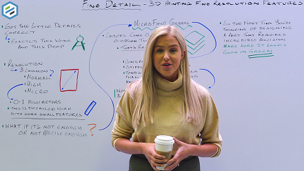 Protolabs Insight Video: Feines Detail - Funktionen für den 3DDruck mit feiner Auflösung