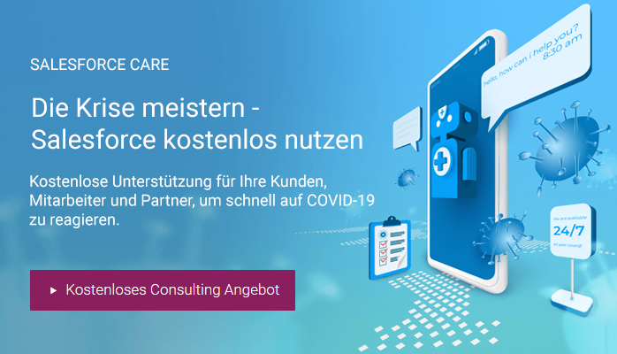 Salesforce Care: Die Krise gemeinsam meistern - Salesforce kostenlos nutzen